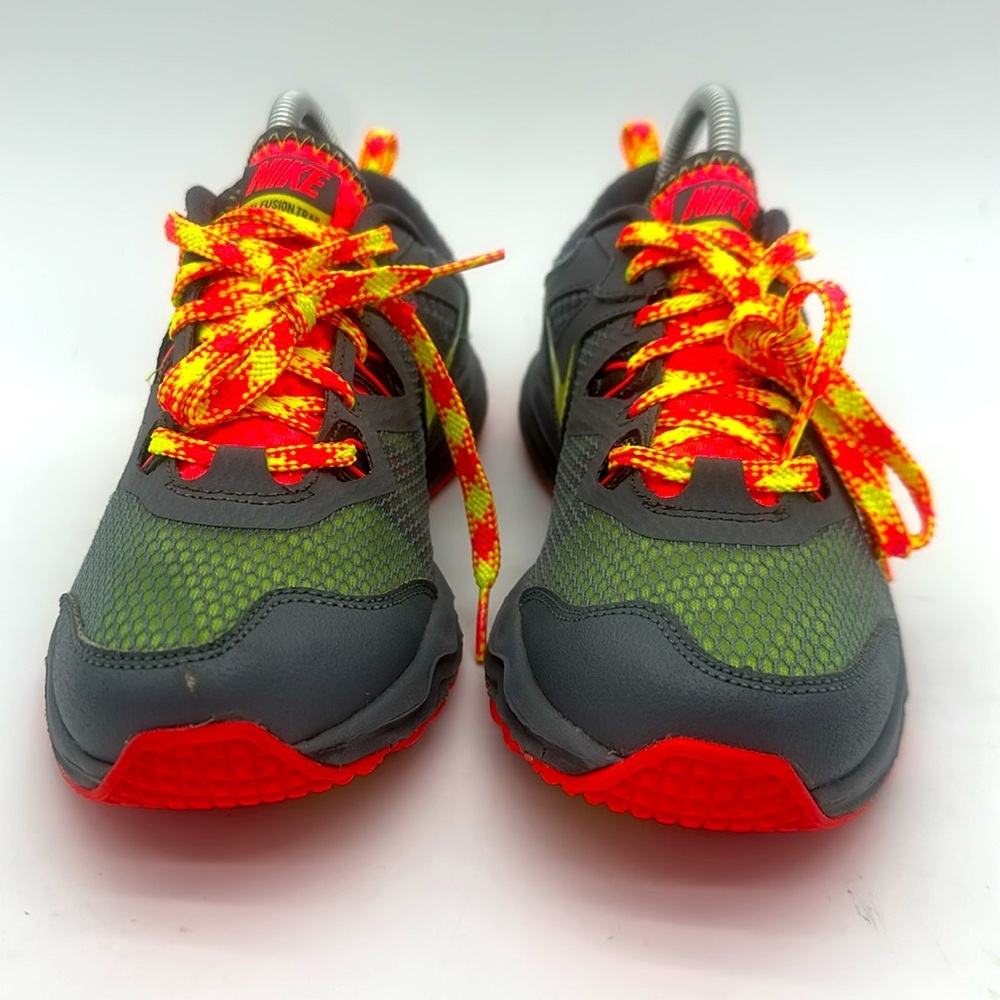 Nike Dual Fusion Trail Run Running Athletic Gray Shoes Women 652869-008 Size 7.5 - Picture 6 of 12